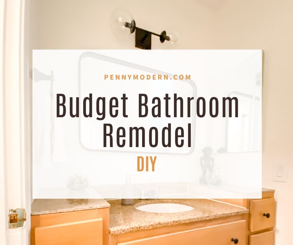 Budget Bathroom Remodel Cover