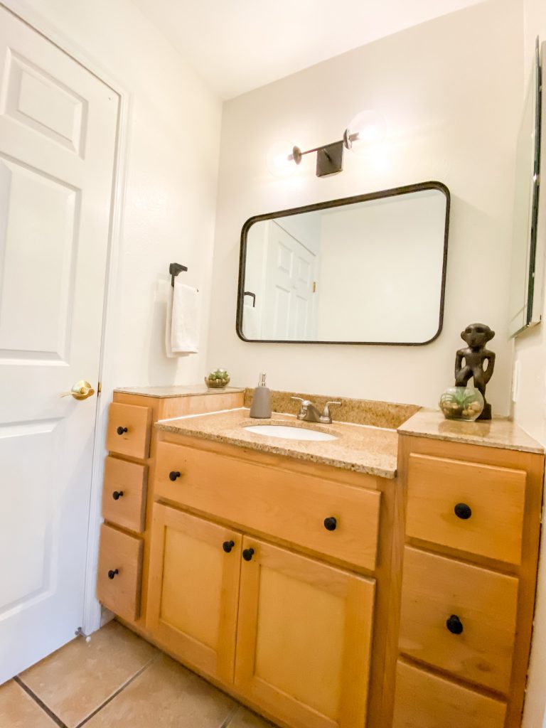 How to reduce bathroom remodel cost ideas to refresh your vanity
