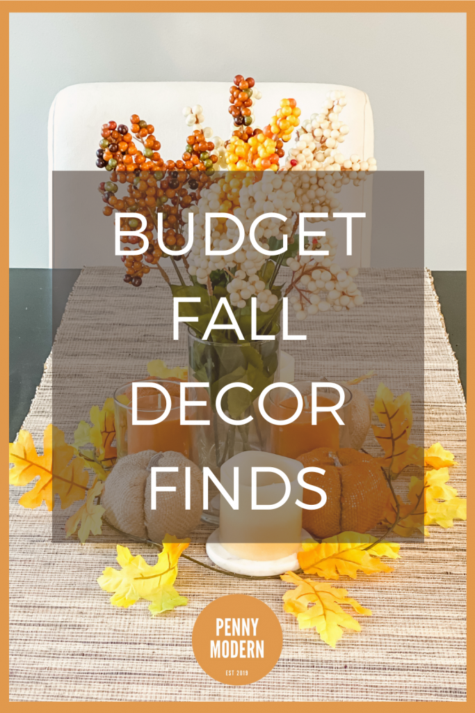 Fall Decor Finds on a Shoestring Budget