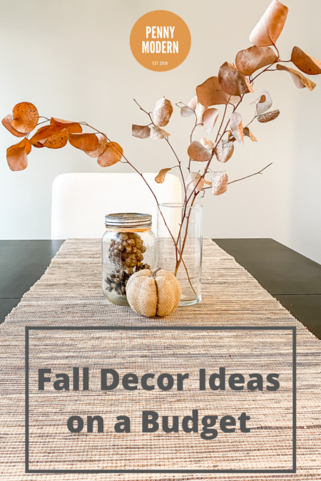 View of 5 Easy Fall Decor Ideas on a Shoestring Budget - Penny Modern