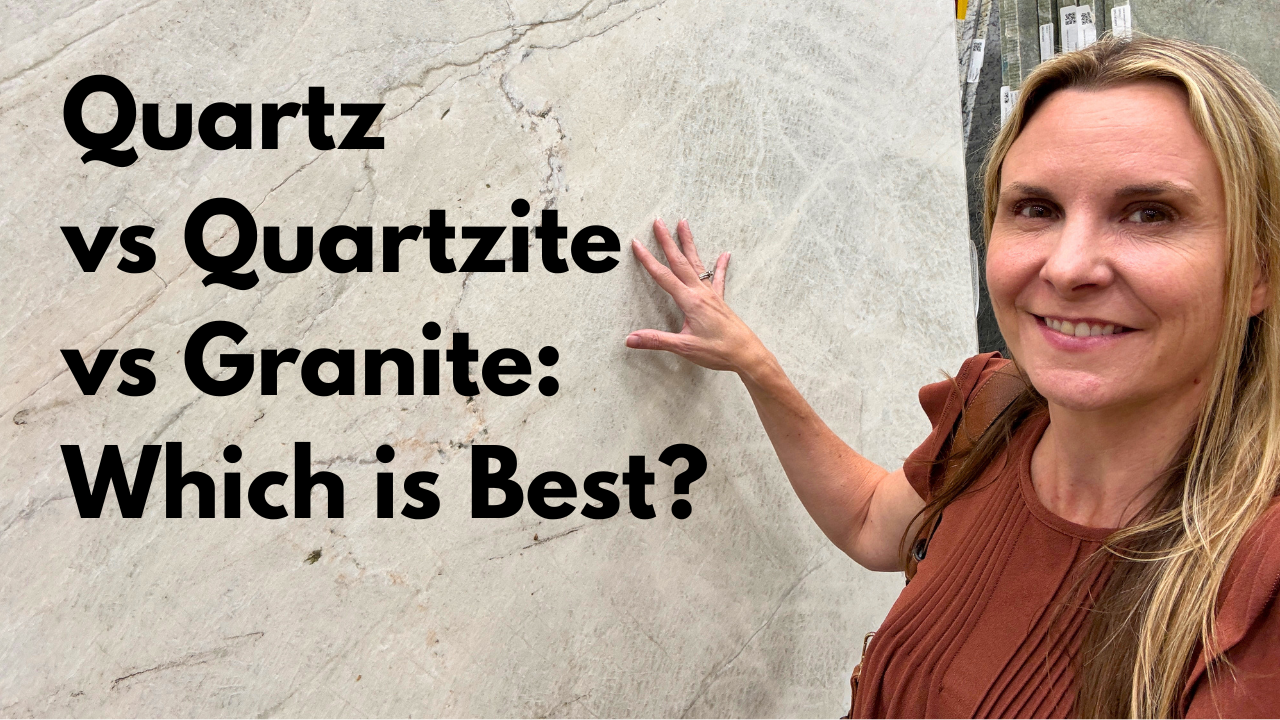 Quartz vs Quartzite vs Granite Countertops - YouTube Video by Penny Modern