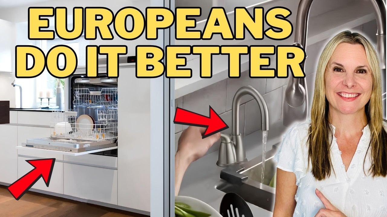 9 European Kitchen Features That Are Actually Genius - watch on YouTube